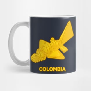 Extrange indigenous animal colombian ancient design Mug